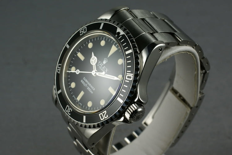 Rolex Submariner 5513 Maxi Mark 4
