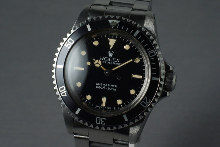 1985 Rolex Submariner 5513