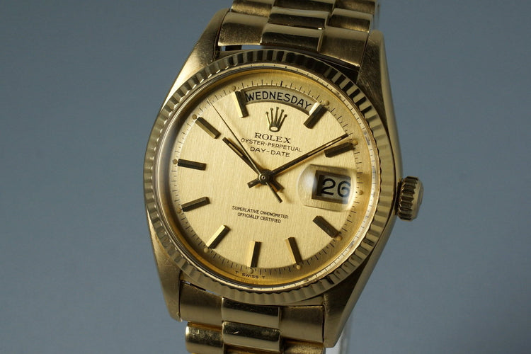 1965 Rolex YG Day-Date 1803