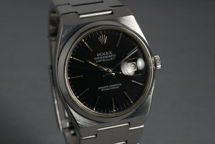 1980 Rolex OysterQuartz Datejust Ref: 17000