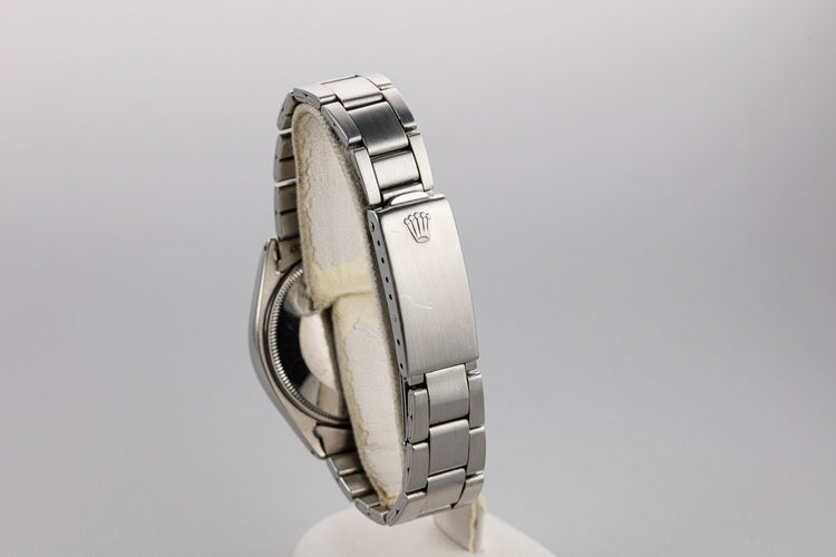1972 Rolex Oyster Perpetual 1005 Silver No Lume Dial