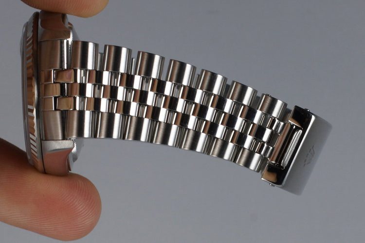 2003 Rolex DateJust 16234 Black Dial