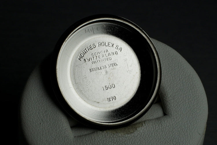 1970 Rolex Date 1500 with Blue Dial