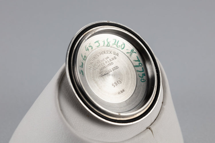 1966 Rolex Submariner 5513 Gilt Dial with Service Papers
