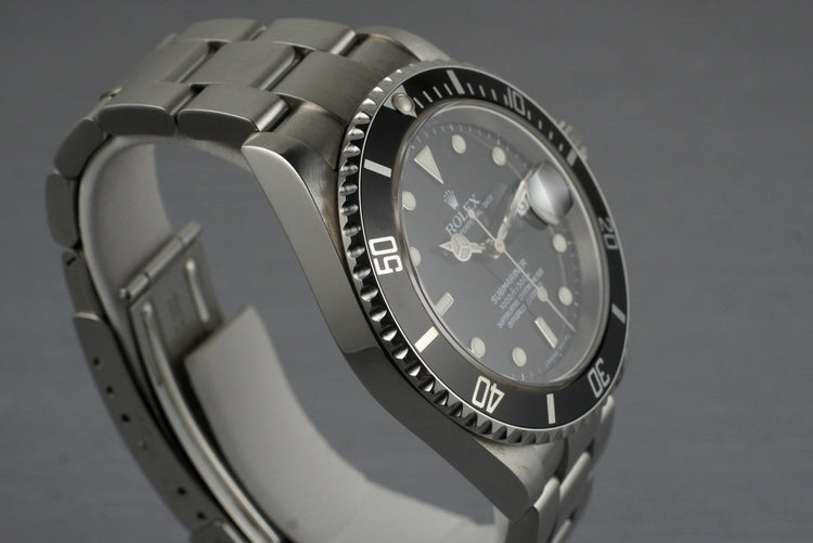 2006 Rolex Submariner 16610