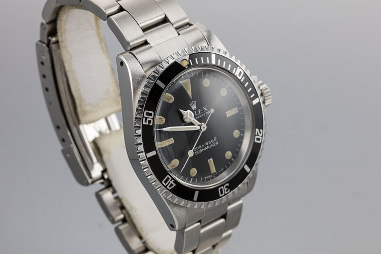 1966 Rolex Submariner 5513 Meters First Dial