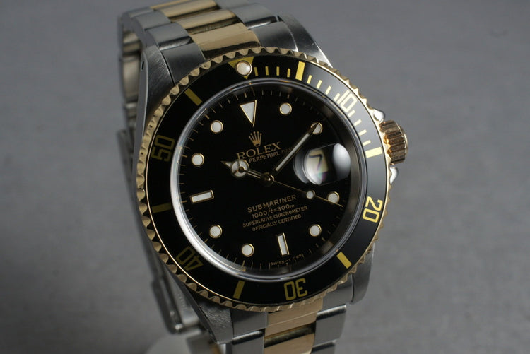 1991 Rolex 18K/SS Submariner 16613