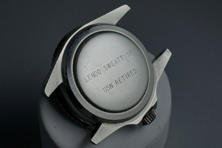 1961 Rolex Submariner 5512 PCG Gilt 4 Line Chapter Ring Dial