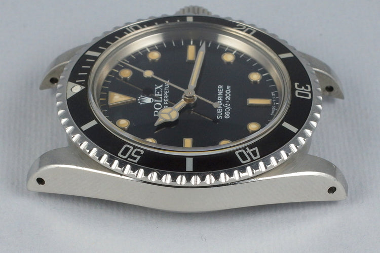 1985 Rolex Submariner 5513 with Box and Papers