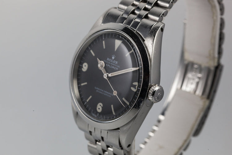 1967 Rolex Explorer I 1016 with FAT font dial