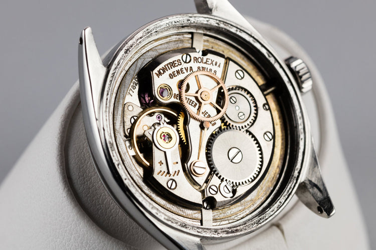 1955 Rolex Oyster 6480 with No Lume "Banana" Dial