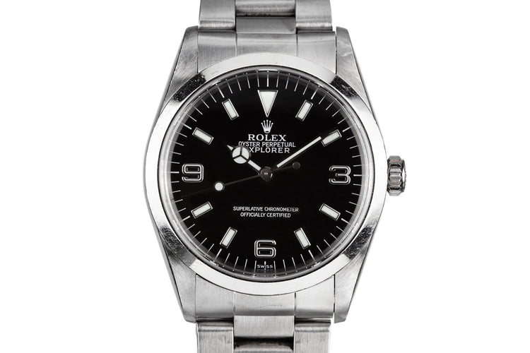 1999 Rolex Explorer 14270 with SWISS Only Dial