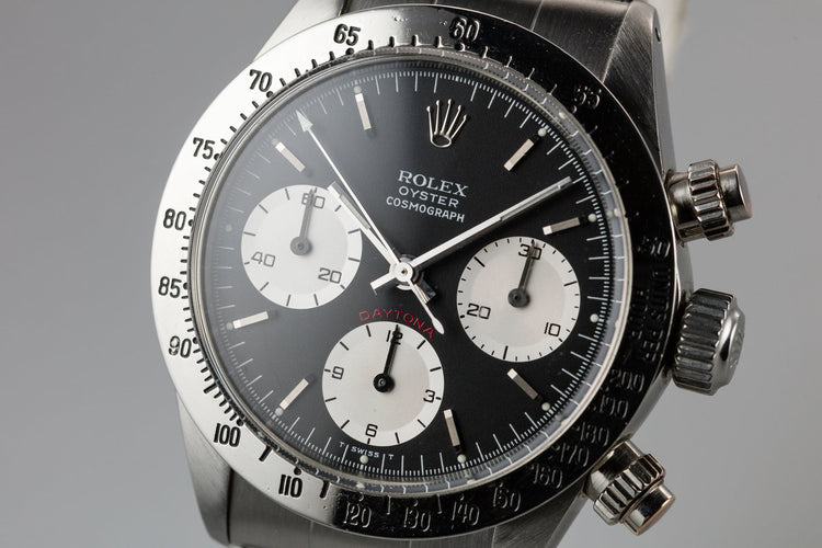 1976 Rolex Daytona 6265 with Black Service Dial