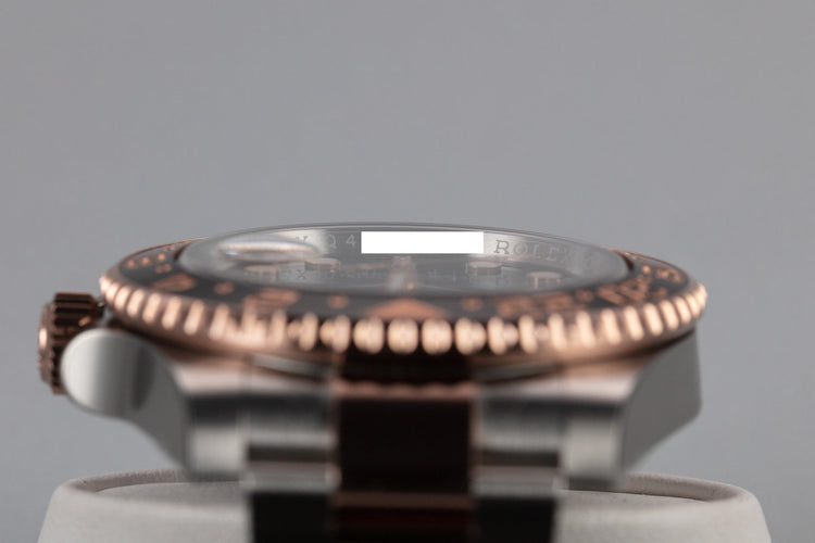 Mint 2018 Rolex Rose Gold and Stainless GMT-Master II 126711CHNR with Box and Papers