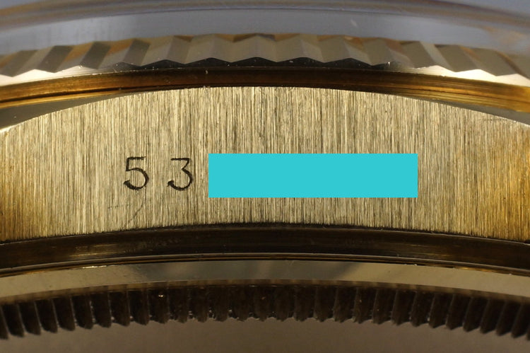 1978 YG Rolex DateJust 1601 with Champagne Dial