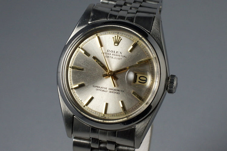 1969 Rolex DateJust 1600 Silver Dial