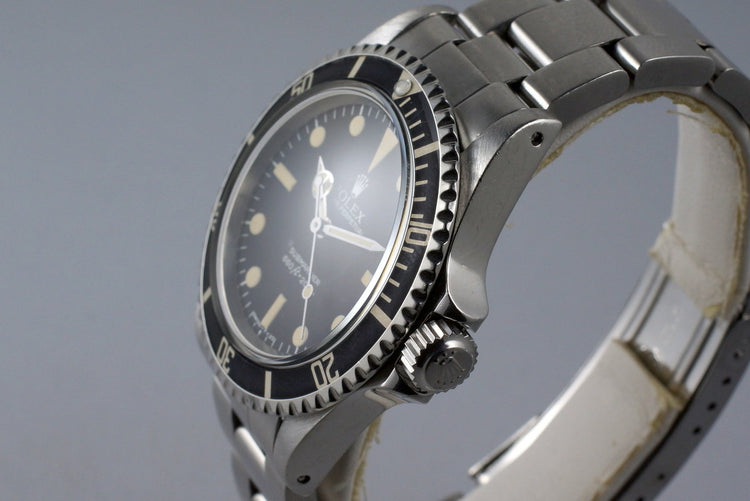 1979 Rolex Submariner 5513 Mark III Maxi Dial