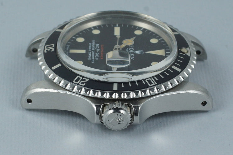 1972 Rolex Red Submariner 1680 Mark V Dial
