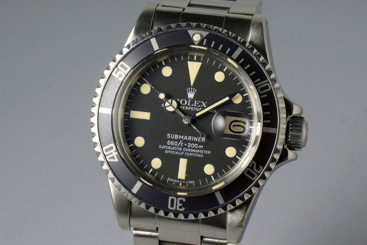 1978 Rolex Submariner 1680 with Box and Papers