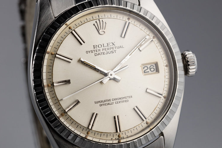 1961Rolex DateJust 1603 Silver Dial