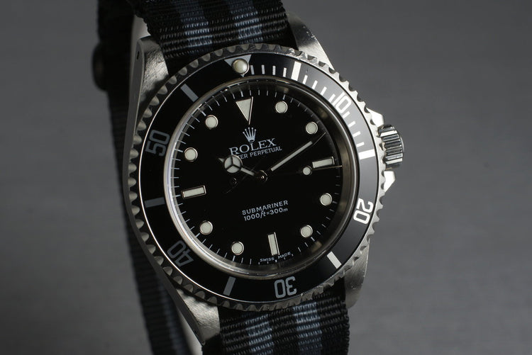 2001 Rolex Submariner 14060M