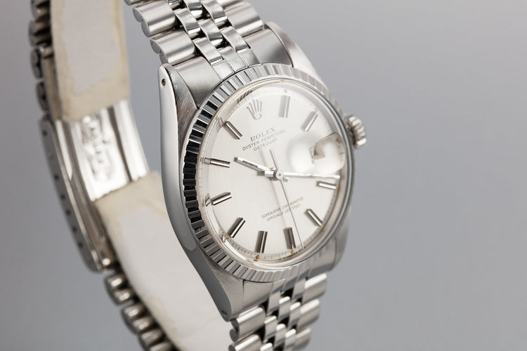 1973 Rolex DateJust 1603 Silver Sigma Dial