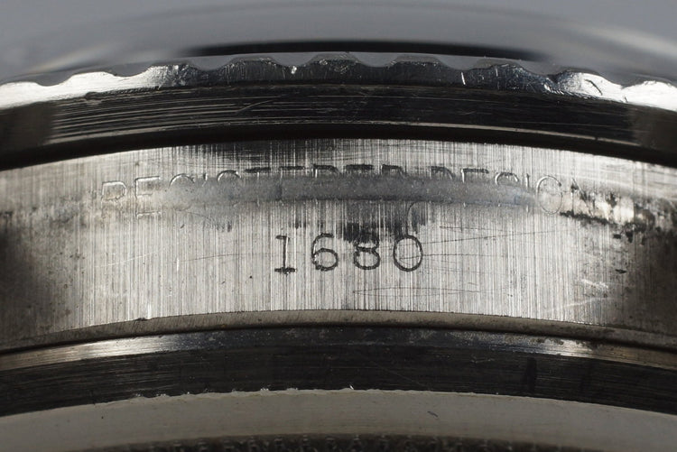 1969 Rolex Red Submariner 1680 Mark IV Dial