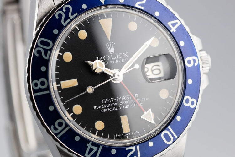 1977 Rolex GMT-Master 1675 Blueberry