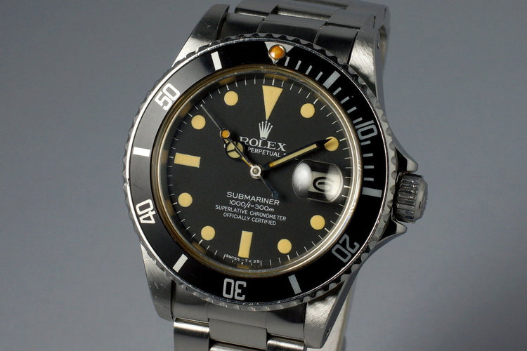 1981 Rolex Submariner 16800
