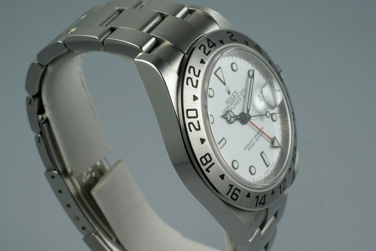 2009 Rolex Explorer II 16570T with Box and Papers with 3186 Movement