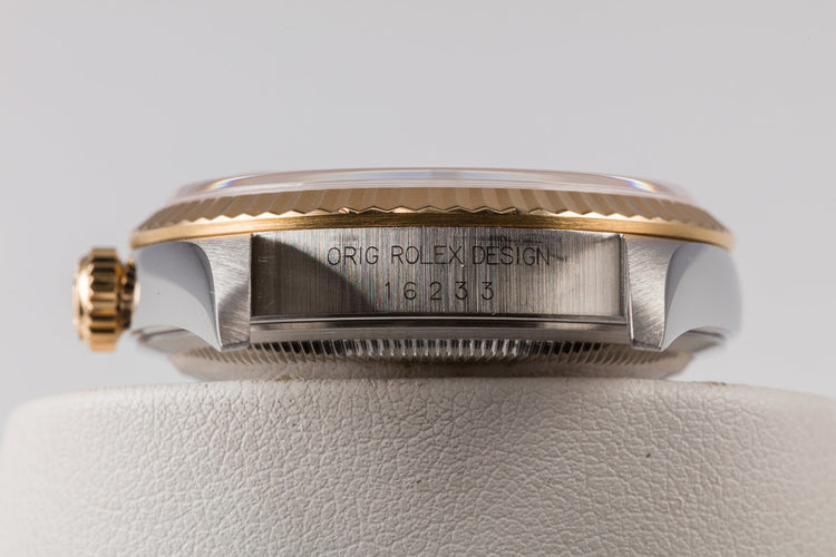 1995 Rolex Two-Tone DateJust 16233 with Service Card