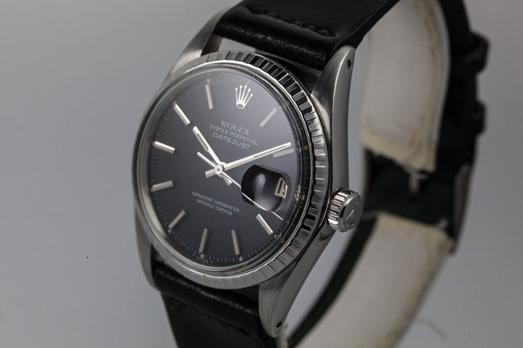 1969 Rolex Datejust 1603 Black Dial
