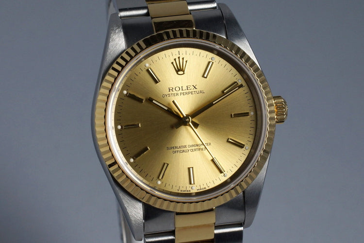 1995 Rolex Two Tone Oyster Perpetual 14233