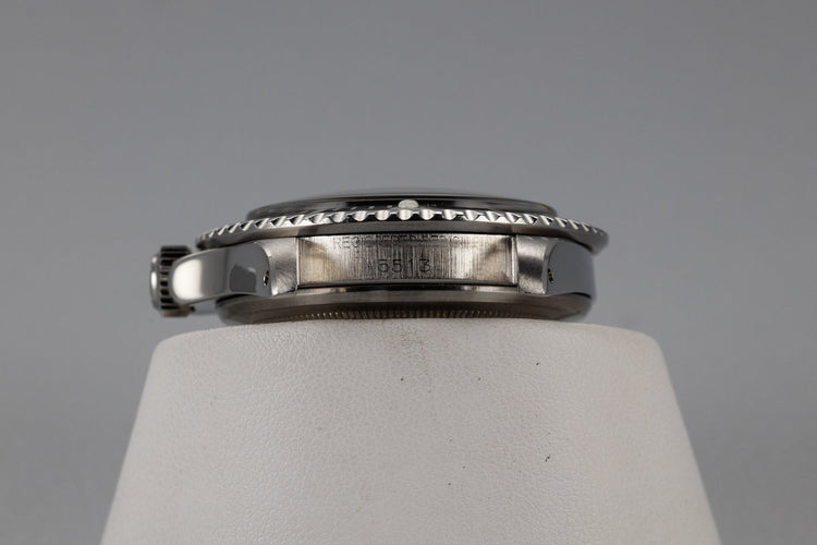 1966 Rolex Submariner 5513 with Tropical Gilt Dial with Service Papers