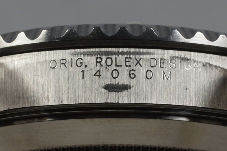 2002 Rolex Submariner 14060M with Box and Papers