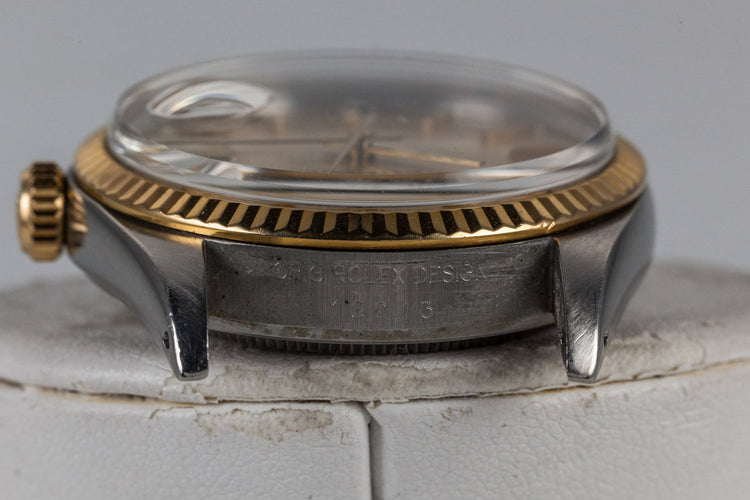 1984 Rolex DateJust 16013 with Gold Linen Dial