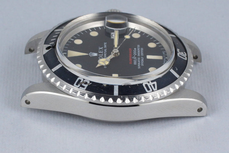 1970 Rolex Red Submariner 1680 Mark IV Dial