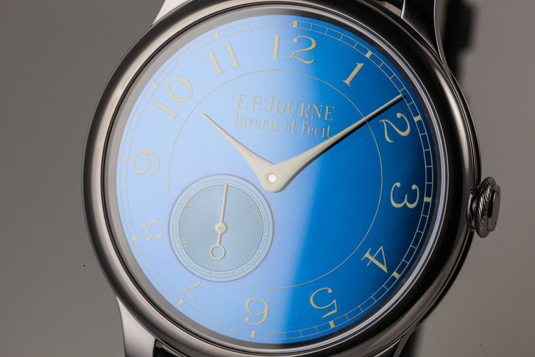 2014 F.P. Journe Chronometer Bleu with Box and Papers