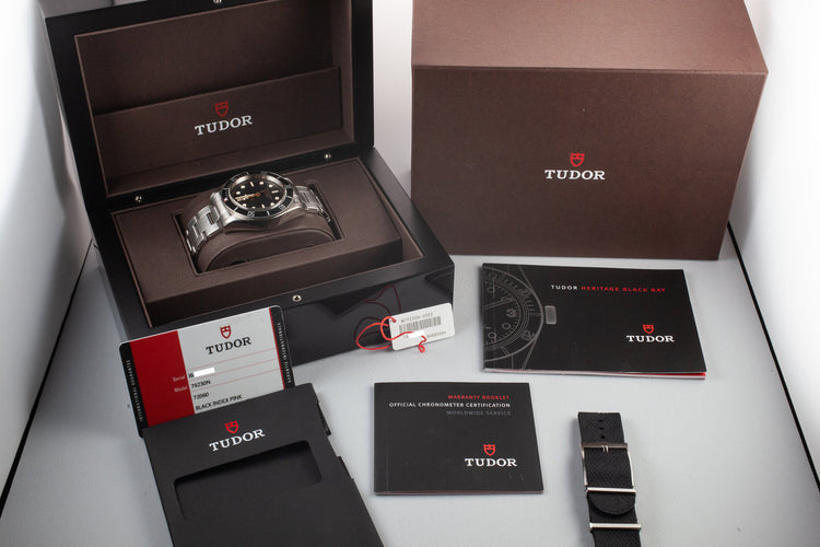 2017 Tudor Heritage Black Bay 79230N with Box and Papers