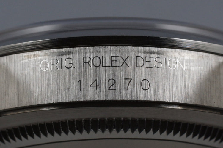 1995 Rolex Explorer 14270
