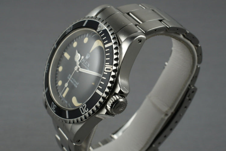 1966 Rolex Submariner 5513 Meters First Dial