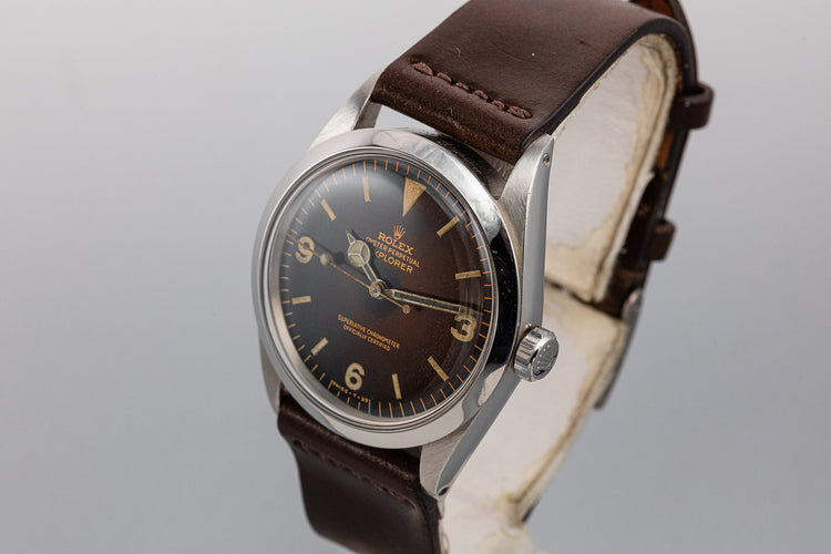 1965 Rolex Explorer 1016 with Tropical Gilt Dial