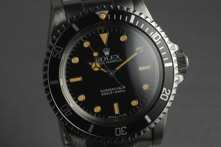 1986 Rolex Submariner 5513