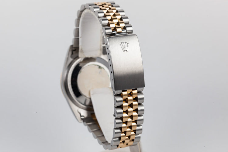 1995 Rolex Two Tone DateJust 16233 Gold Dial