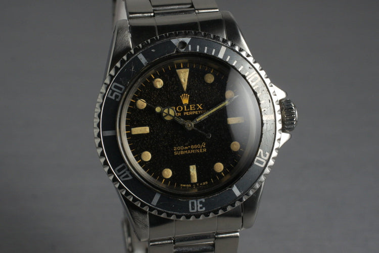 1964 Rolex Submariner 5513 Gilt Dial
