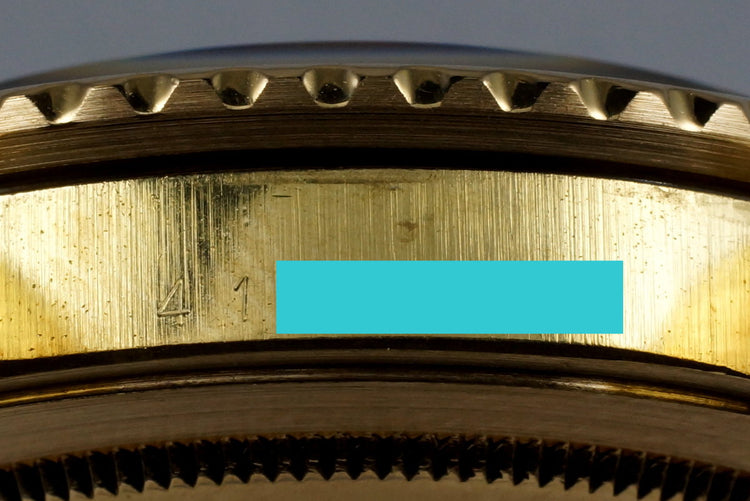 1975 Rolex YG GMT 1675 Black Dial