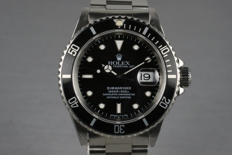 1997 Rolex Submariner 16610