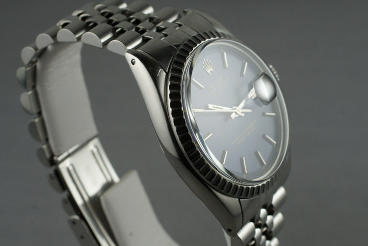 1978 Rolex Datejust 1603 with Matte Blue Sigma Dial