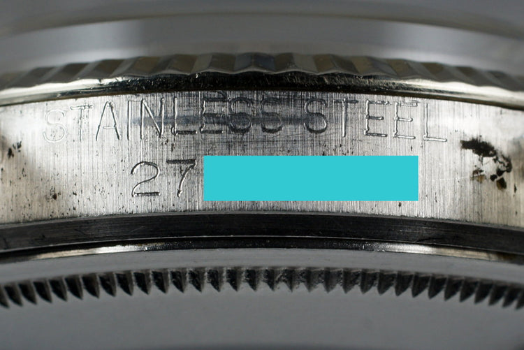 1970 Rolex DateJust 1601 Non-Luminous Dial