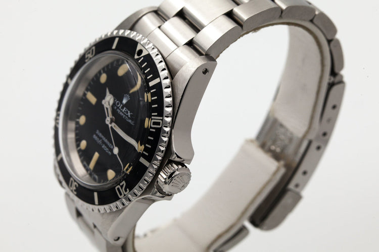 1981 Rolex Submariner 5513 Mark II Maxi Dial